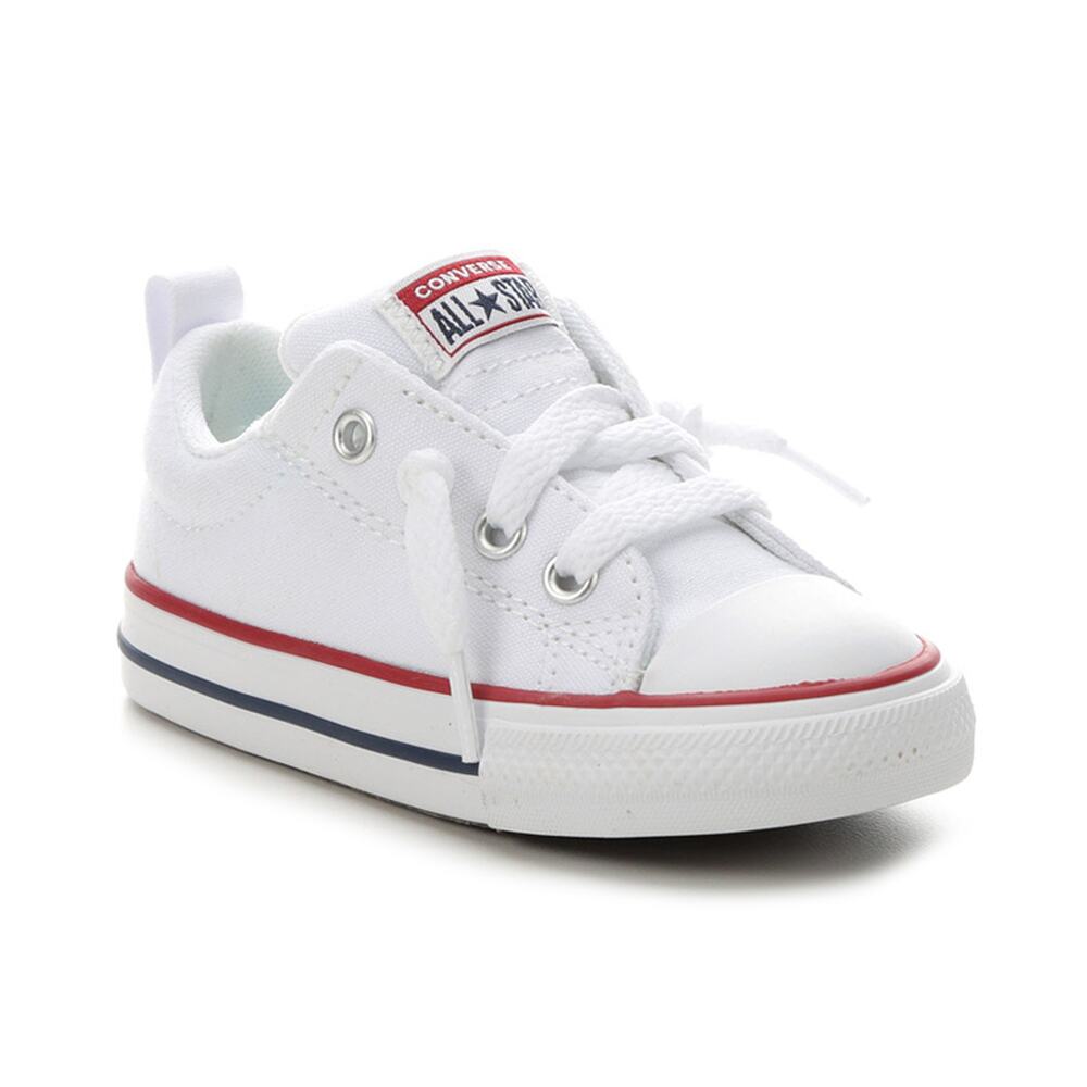 NWT Converse Chuck Taylor All Star Street Infant Sneaker,White/Navy- 8 Unisex